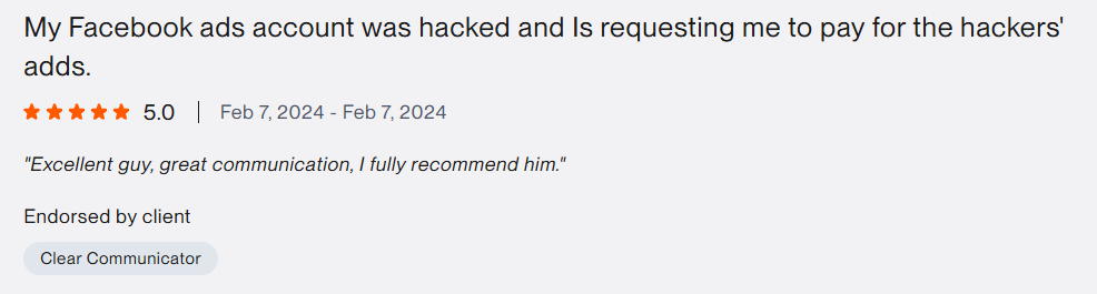 Customer review 2
