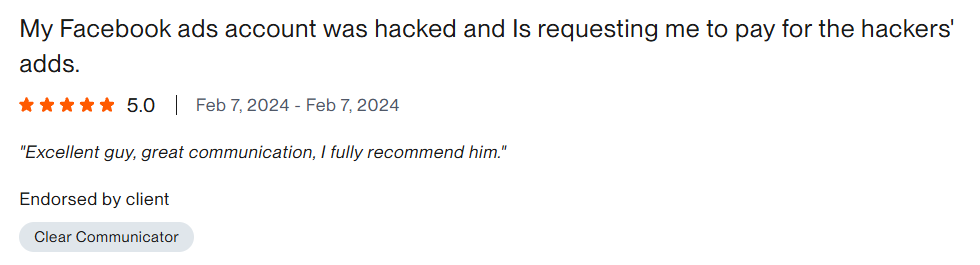 Customer review 9